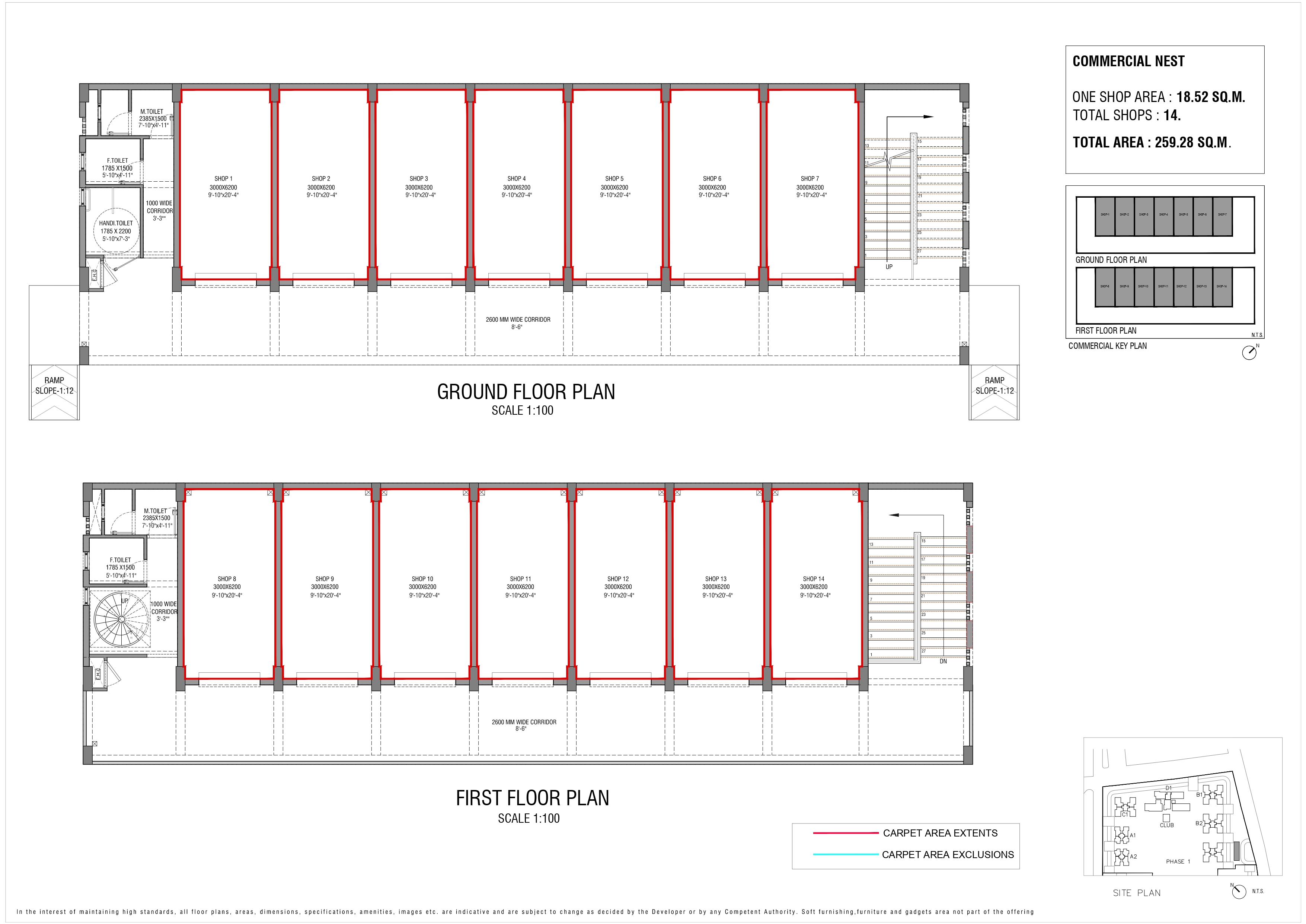 Godrej Nest Commercial Floor Plan